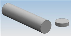3.125” x 7” Length Details about   3 1/8” Diameter 416 Rough Turned Stainless Steel Round Bar 